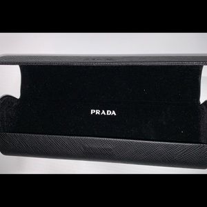 Prada Eyeglass Sunglass Case Black